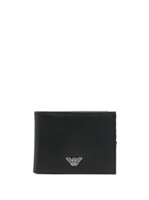 Portafoglio uomo Emporio Armani nero EMPORIO ARMANI | Y4R165Y138E81072